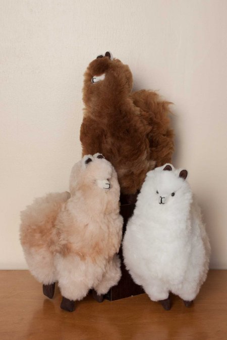 Standing Alpaca Doll by Simply Natural Designs
