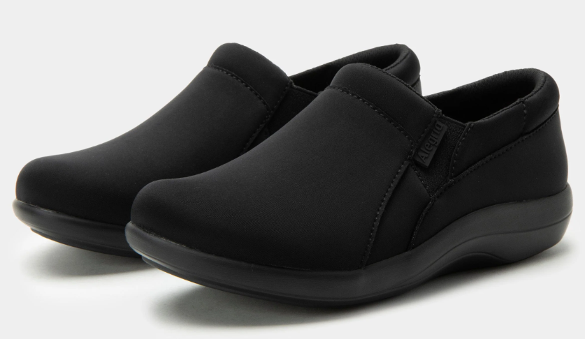 Duette Liquid Black Shoe by Alegria