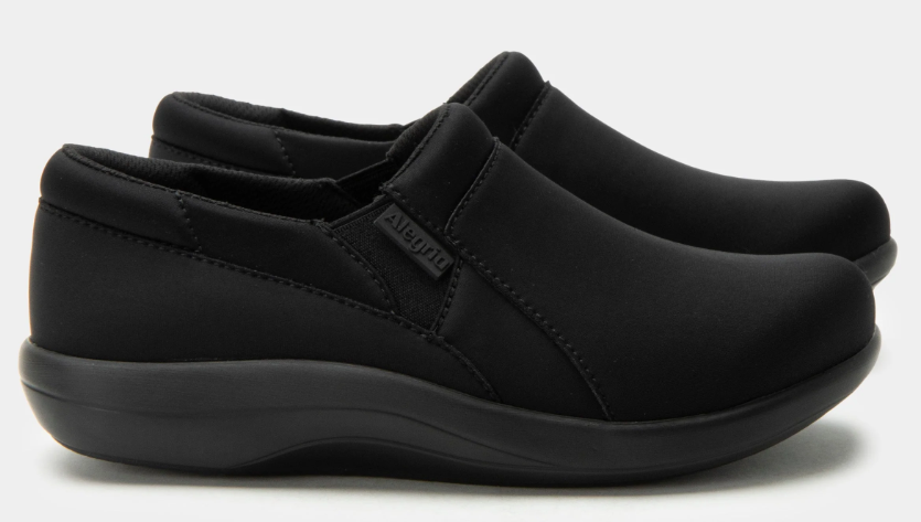 Duette Liquid Black Shoe by Alegria