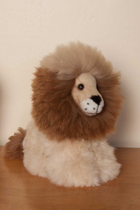 Sitting Lion Doll by Simply Natural Designs