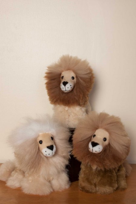 Sitting Lion Doll by Simply Natural Designs
