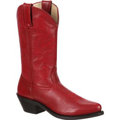 DURANGO® WOMEN'S RED WESTERN BOOT