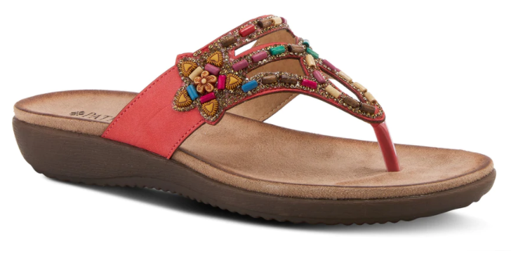 PATRIZIA VIZZAN THONG SANDALS by Spring Step