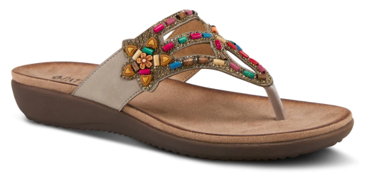 PATRIZIA VIZZAN THONG SANDALS by Spring Step